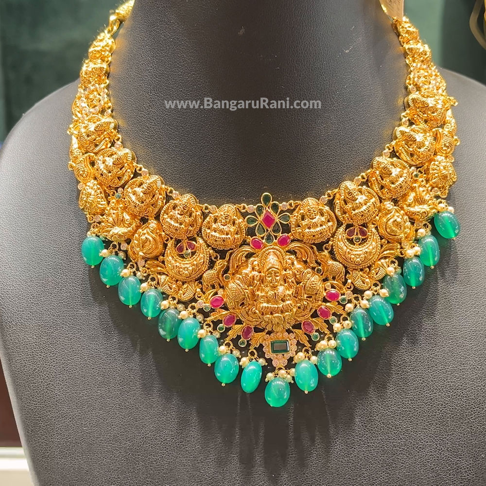 CMR 32.558gms NECKLACE 22K Antique