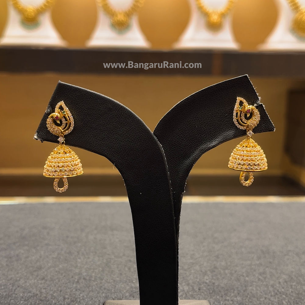 11.544gms EARRINGS 22K Yellow Gold