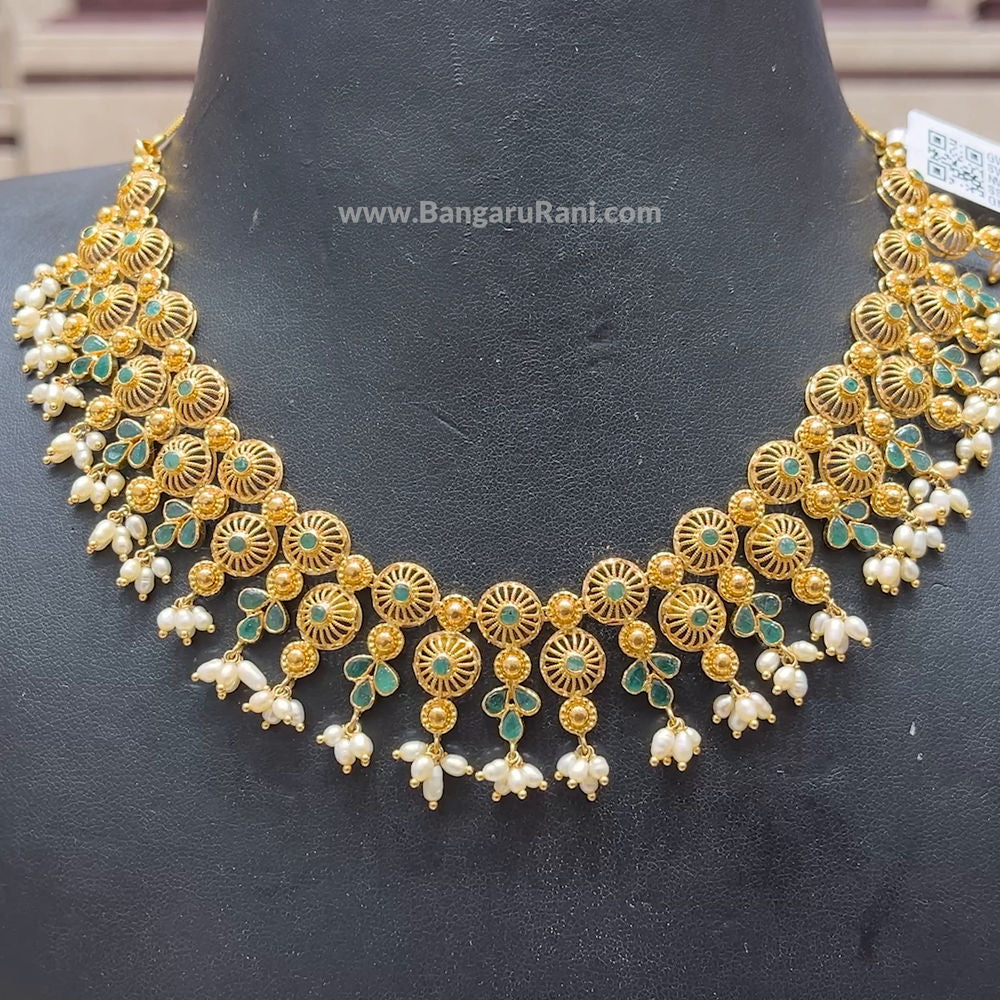 Chennai Shopping Mall 32.648gms NECKLACE 22K Yellow Gold