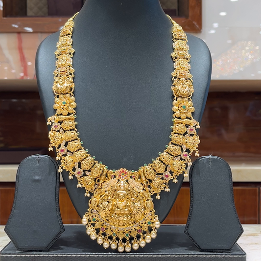 MUKUNDA JEWELLERS 80.43gms HARAMS 22K Yellow Gold