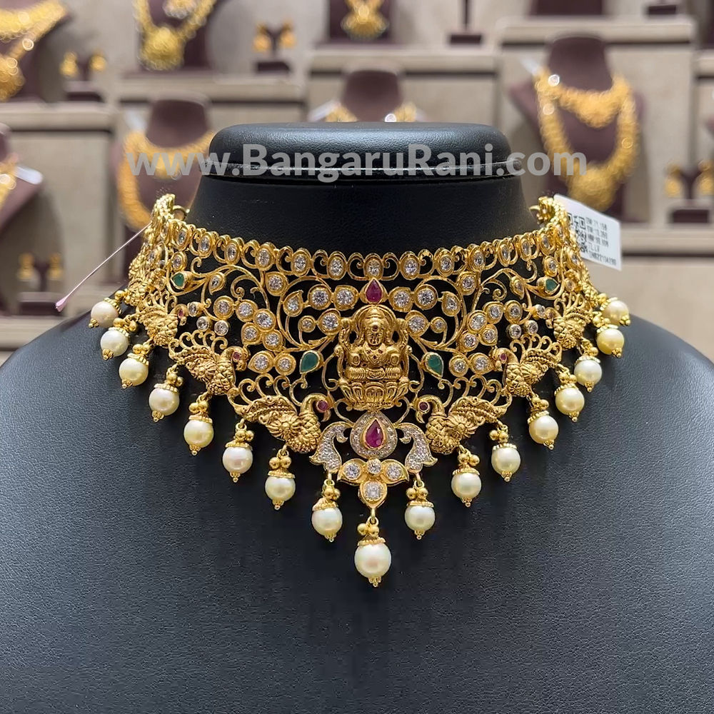 Chennai Shopping Mall 60.806gms CHOKER 22K Yellow Gold