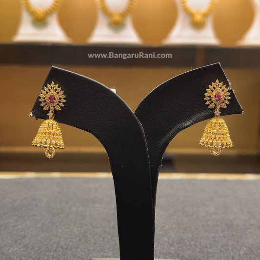 11.437gms EARRINGS 22K Yellow Gold