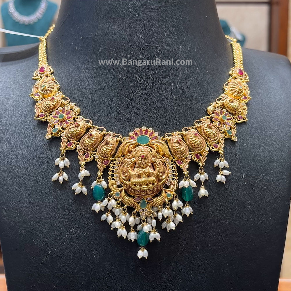 Chennai Shopping Mall 30.213gms NECKLACE 22K Nakshi