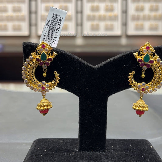 10.451gms EARRINGS 22K Yellow Gold