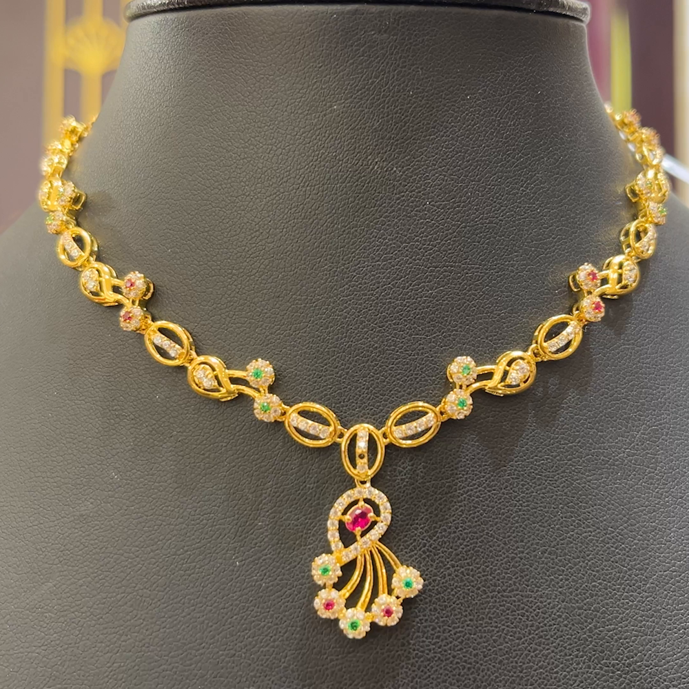 CMR 11.665gms NECKLACE 22K Yellow Gold