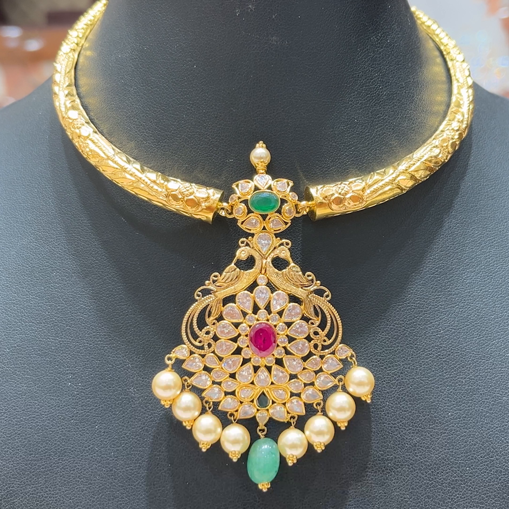 MUKUNDA JEWELLERS 19.7gms NECKLACE 22K Yellow Gold