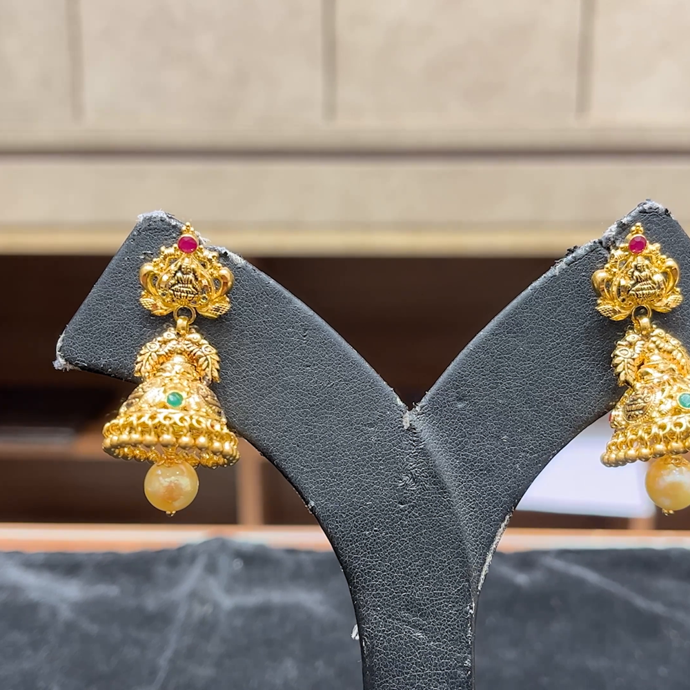 Chennai Shopping Mall 11.825gms EARRINGS 22K Antique