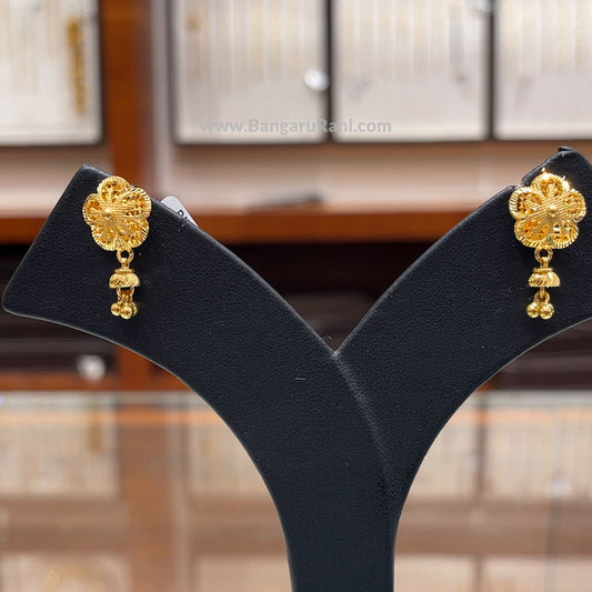 4.183gms EARRINGS 22K Yellow Gold