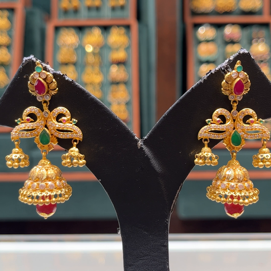 CMR 20.564gms EARRINGS 22K Yellow Gold