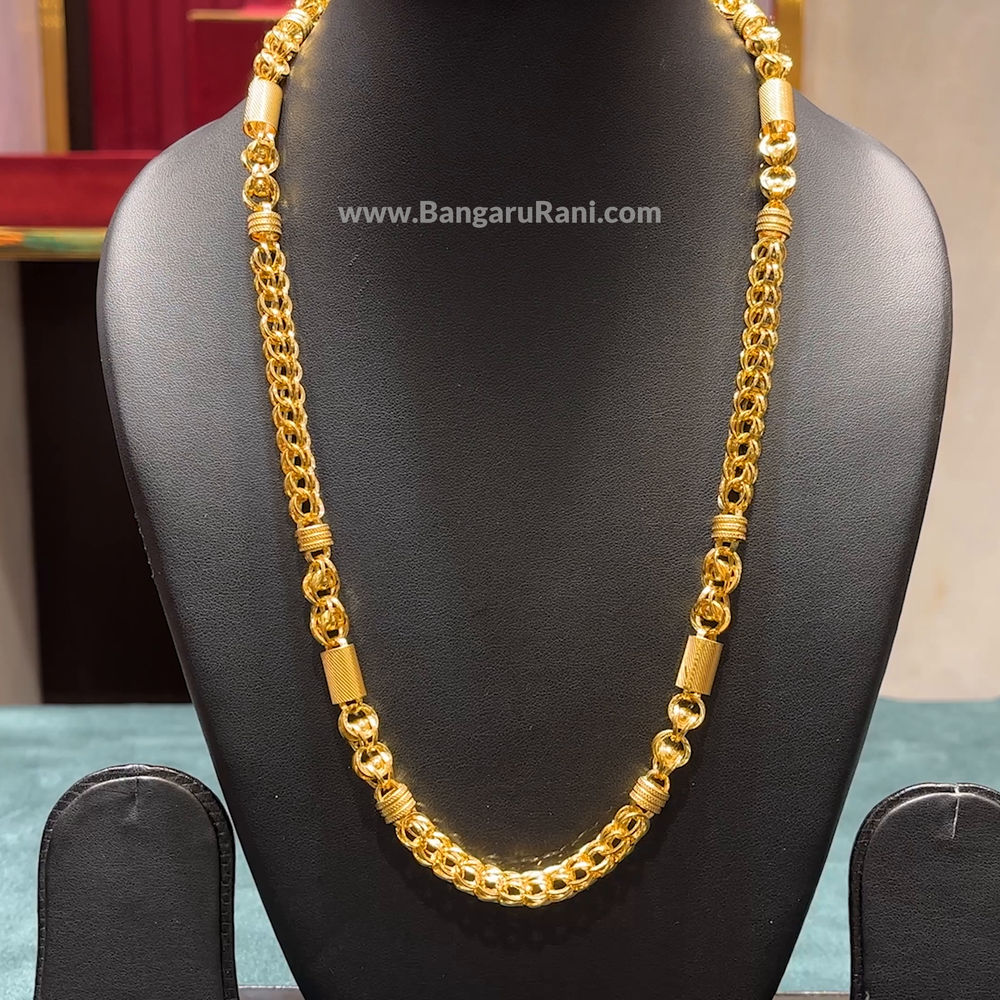 37.548gms CHAINS 22K Yellow Gold