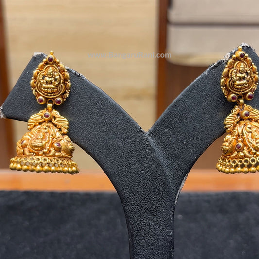 Chennai Shopping Mall 12.62gms EARRINGS 22K Antique