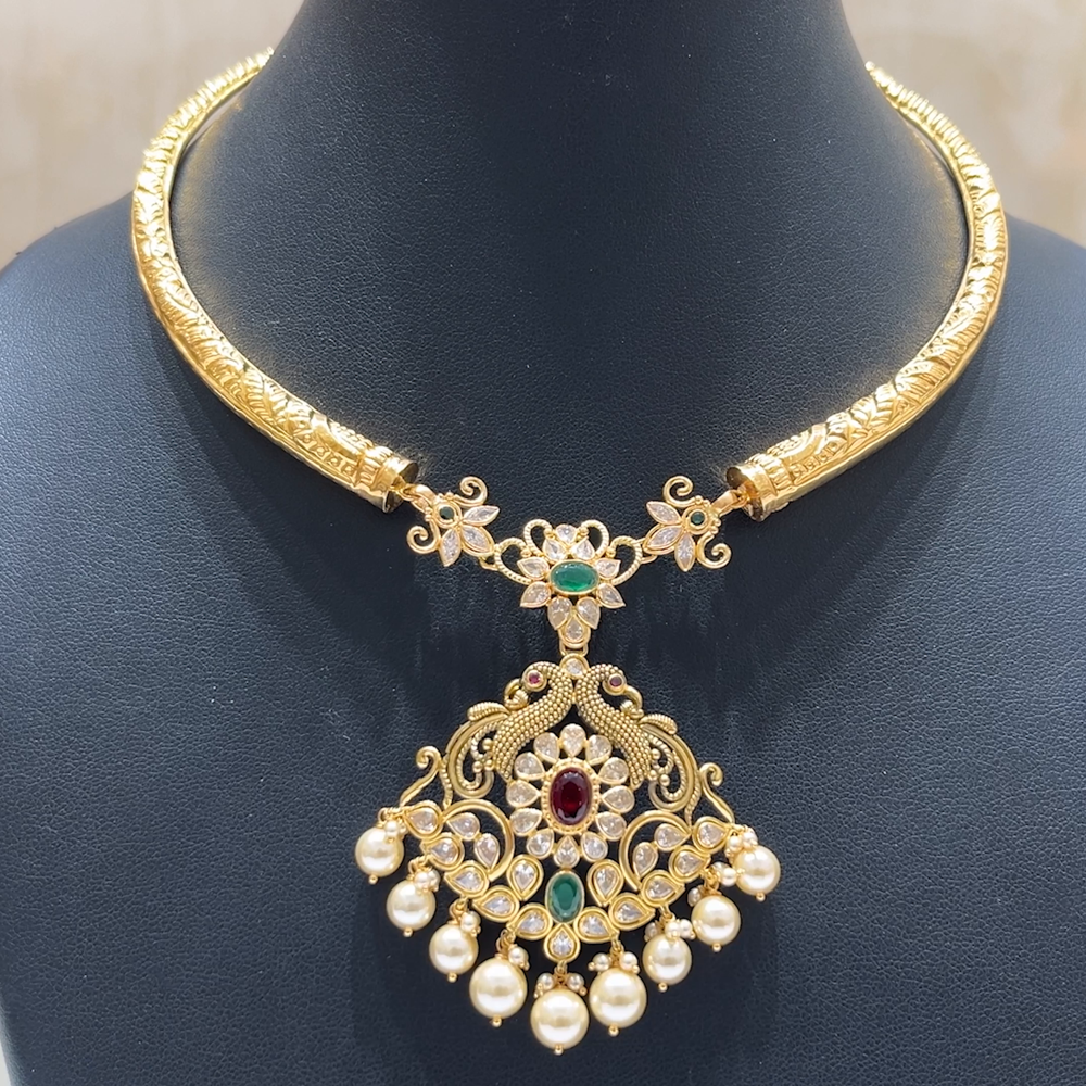 MUKUNDA JEWELLERS 17.32gms NECKLACE 22K Yellow Gold