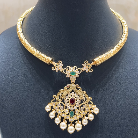 MUKUNDA JEWELLERS 17.32gms NECKLACE 22K Yellow Gold