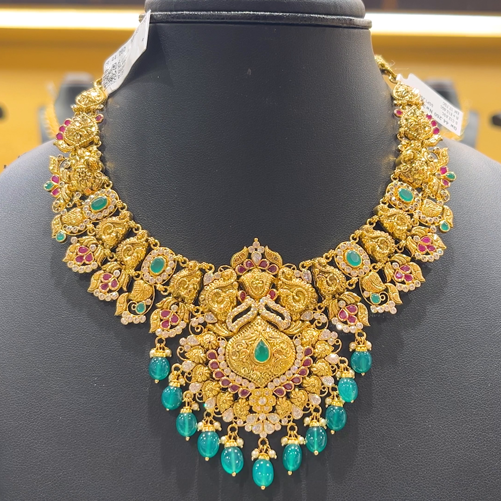 CHANDANA Brothers 35.77gms NECKLACE 22K Nakshi