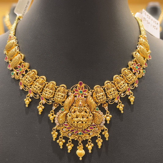 CHANDANA Brothers 23.87gms NECKLACE 22K Antique