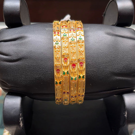 CMR 48.389gms BANGLES 22K Yellow Gold