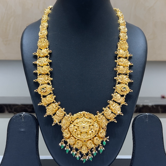 MUKUNDA JEWELLERS 57.3gms HARAMS 22K Antique