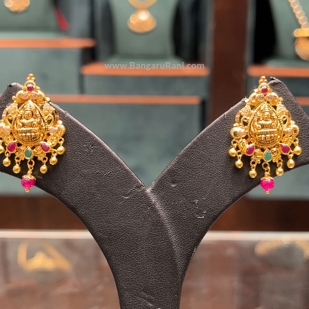 CMR 6.578gms EARRINGS 22K Yellow Gold