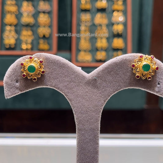 3.38gms EARRINGS 22K Yellow Gold