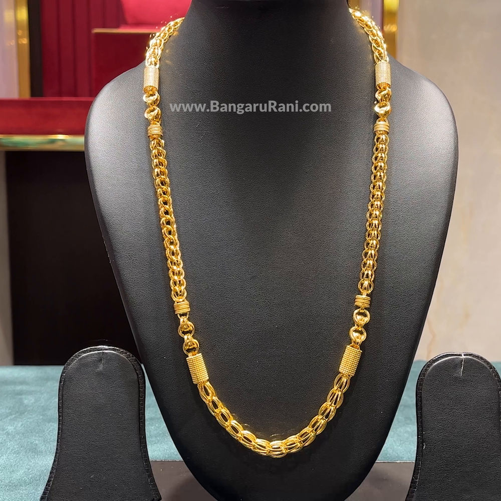 37.055gms CHAINS 22K Yellow Gold