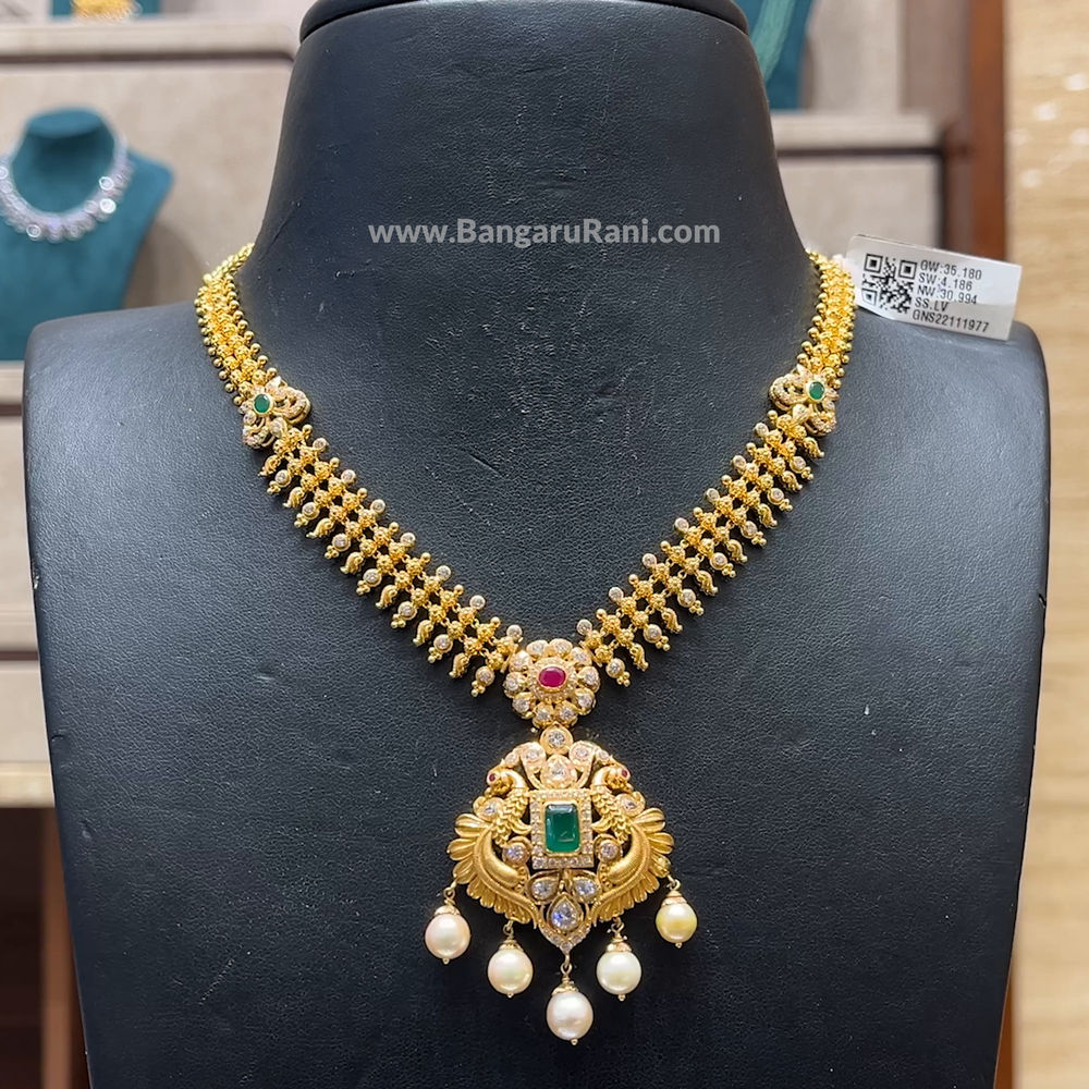 Chennai Shopping Mall 30.994gms NECKLACE 22K Nakshi