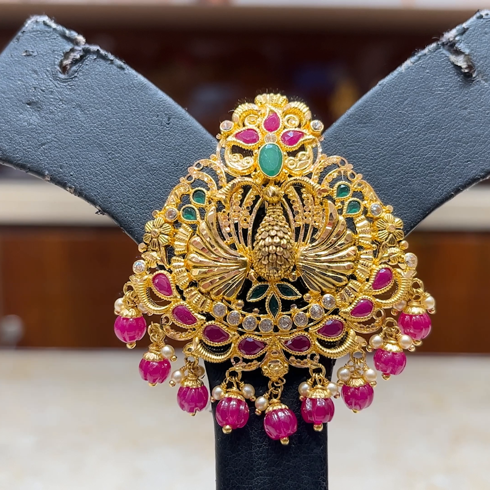 MUKUNDA JEWELLERS 13.52gms Pendent 22K Yellow Gold