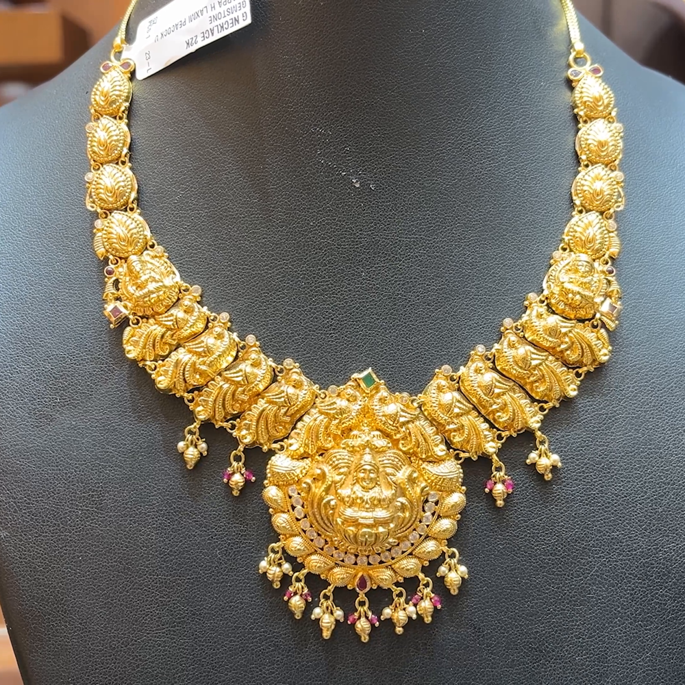 Chennai Shopping Mall 48.59gms NECKLACE 22K Yellow Gold