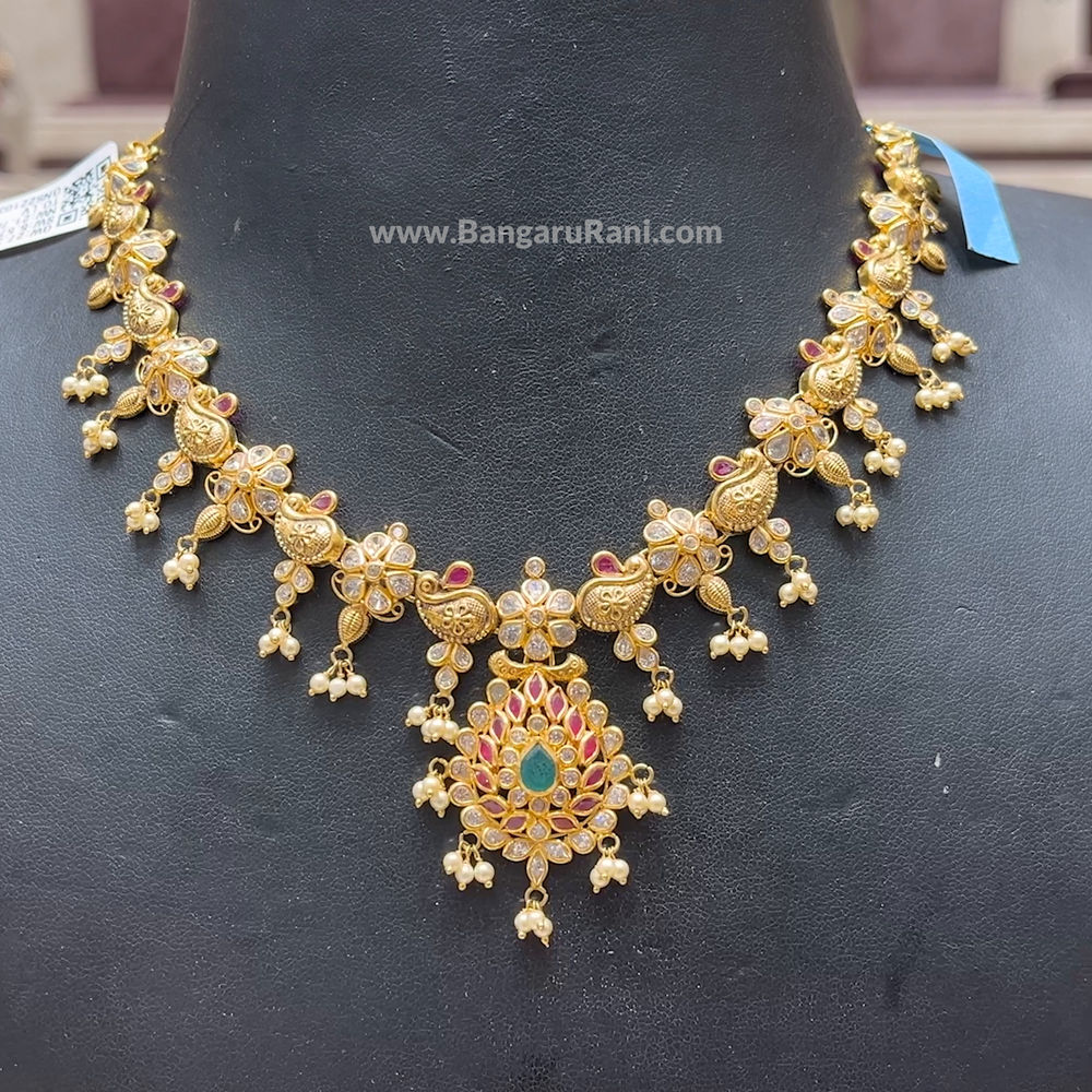 Chennai Shopping Mall 21.75gms NECKLACE 22K Yellow Gold