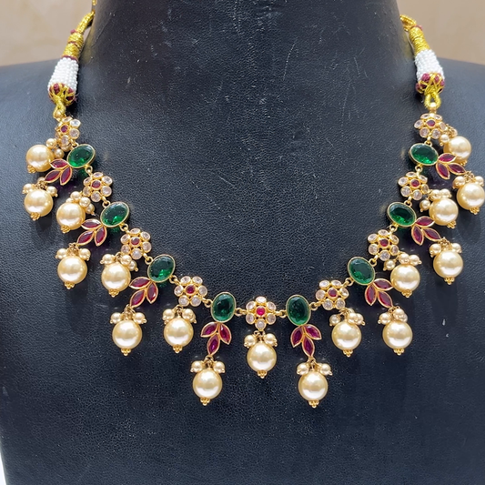 MUKUNDA JEWELLERS 10.45gms NECKLACE 22K Yellow Gold