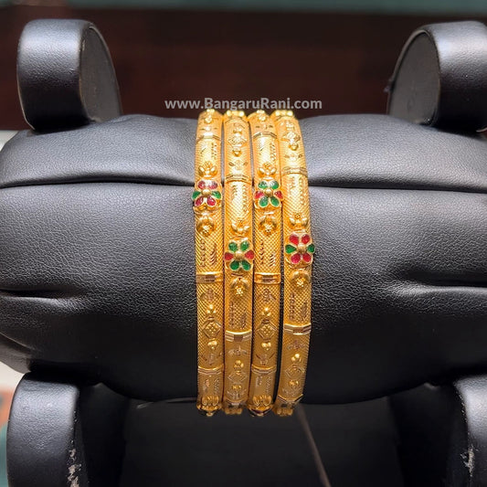 CMR 34.1gms BANGLES 22K Yellow Gold
