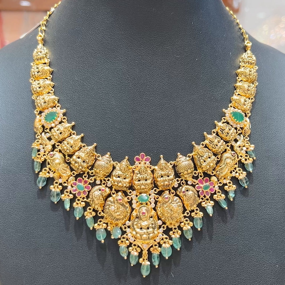 MUKUNDA JEWELLERS 30.574gms NECKLACE 22K Yellow Gold