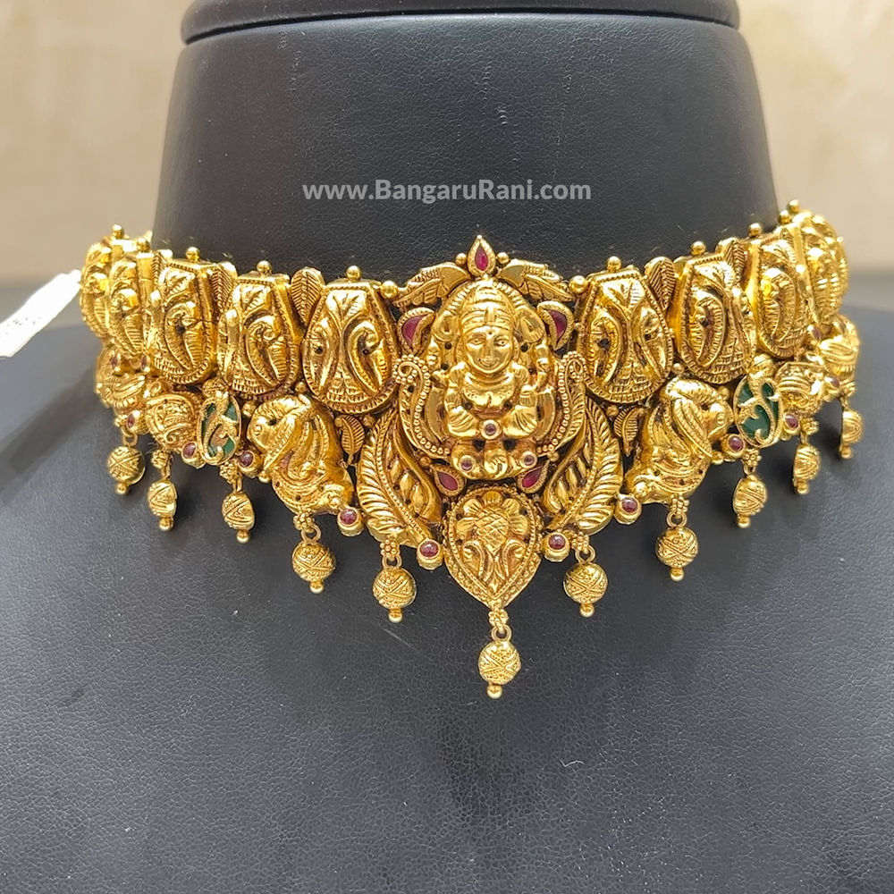 MUKUNDA JEWELLERS 30.57gms CHOKER 22K Yellow Gold