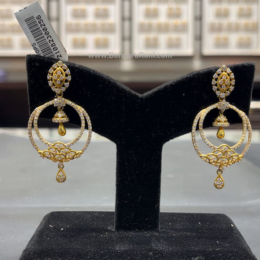 11.907gms EARRINGS 22K Yellow Gold