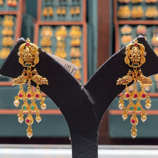 CMR 8.565gms EARRINGS 22K Yellow Gold