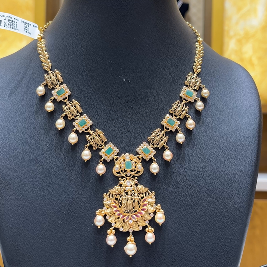 MUKUNDA JEWELLERS 26.886gms NECKLACE 22K Yellow Gold