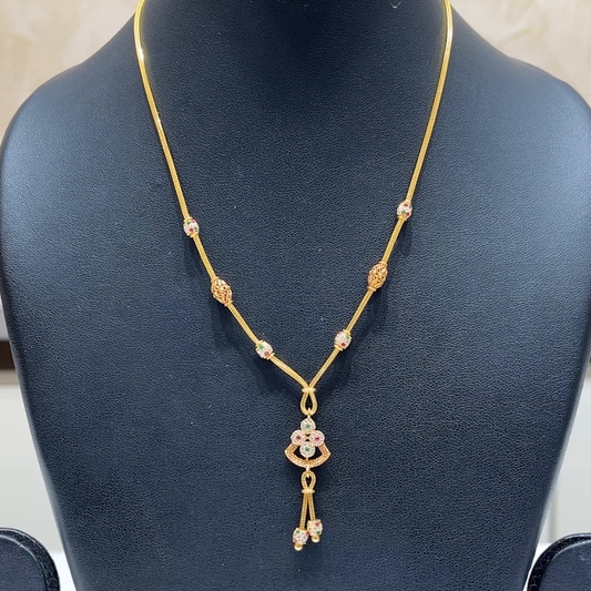 MUKUNDA JEWELLERS 10.75gms CHAINS 22K Yellow Gold