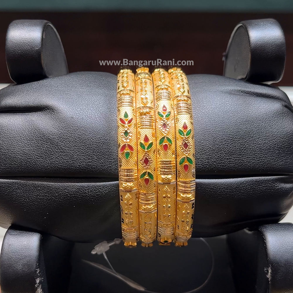 CMR 40.816gms BANGLES 22K Yellow Gold