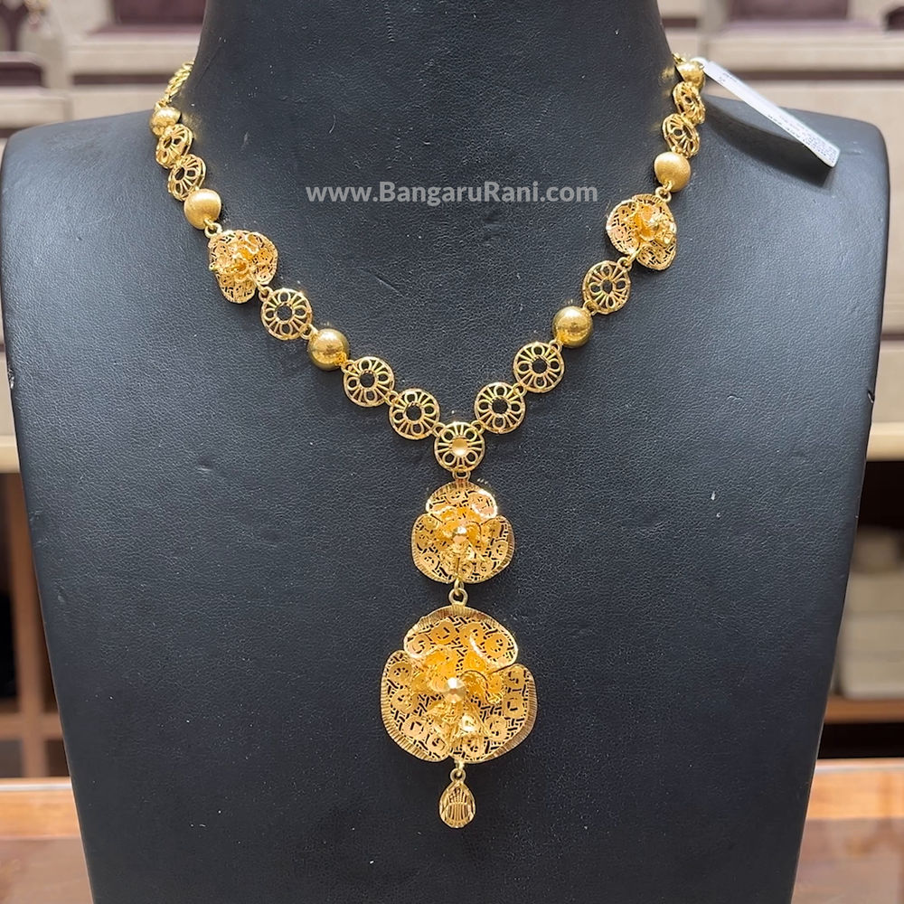 Chennai Shopping Mall 16.13gms NECKLACE 22K Yellow Gold