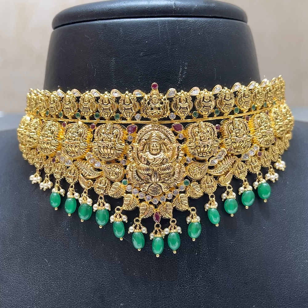 MUKUNDA JEWELLERS 30.455gms CHOKER 22K Yellow Gold