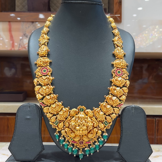 MUKUNDA JEWELLERS 63.604gms HARAMS 22K Antique