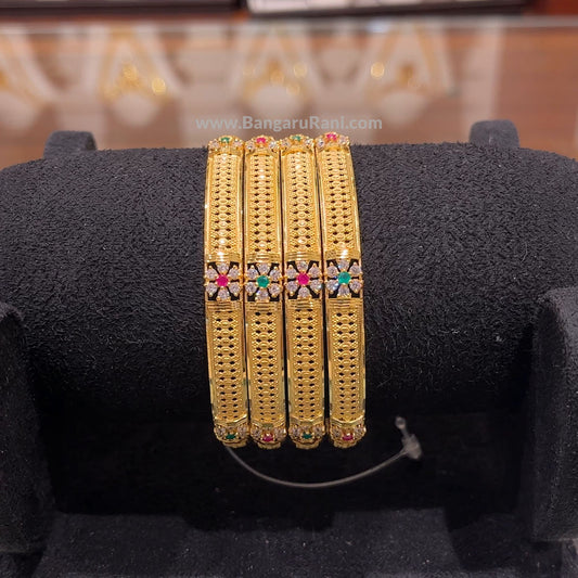 48.765gms BANGLES 22K Yellow Gold