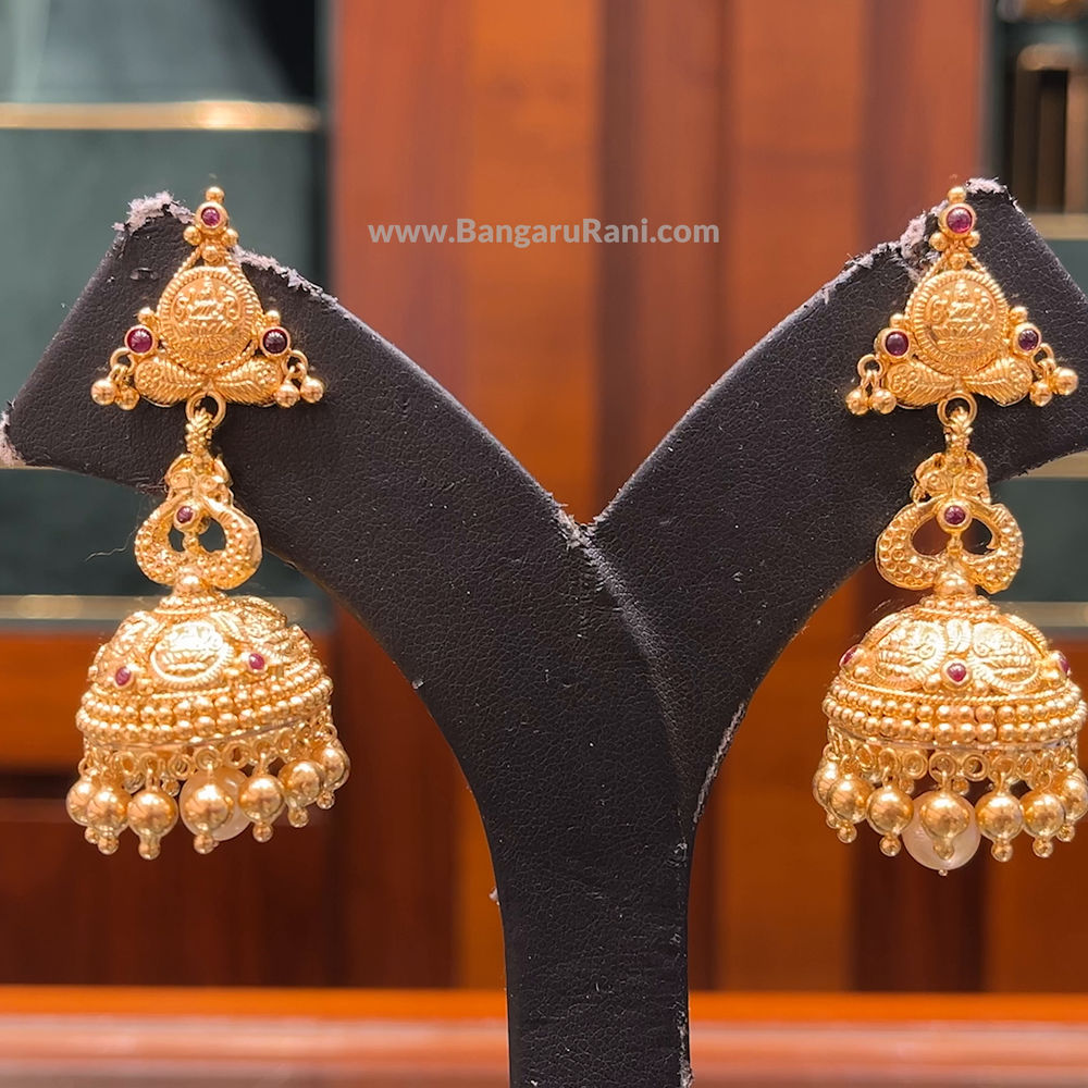 Chennai Shopping Mall 21.19gms EARRINGS 22K Yellow Gold