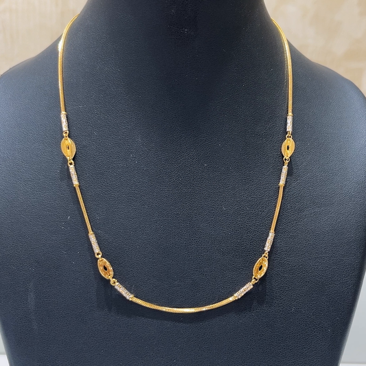 MUKUNDA JEWELLERS 9.765gms CHAINS 22K Yellow Gold