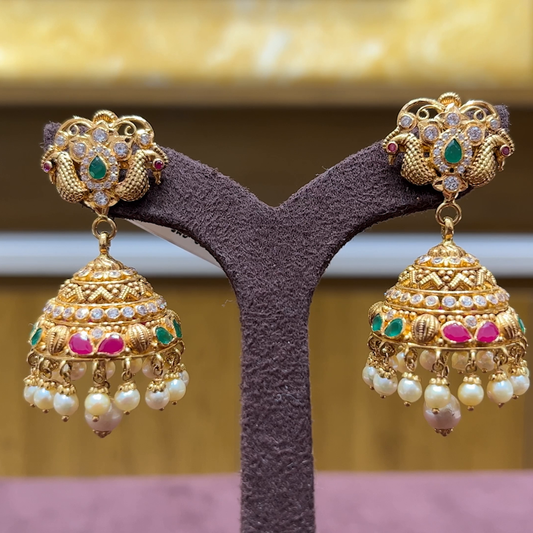 MUKUNDA JEWELLERS 26.202gms EARRINGS 22K Yellow Gold