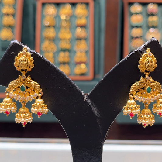 CMR 10.249gms EARRINGS 22K Yellow Gold