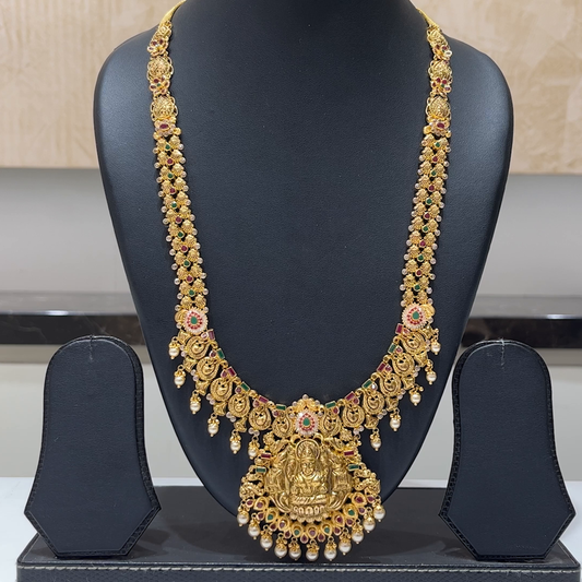 MUKUNDA JEWELLERS 56.82gms HARAMS 22K Antique