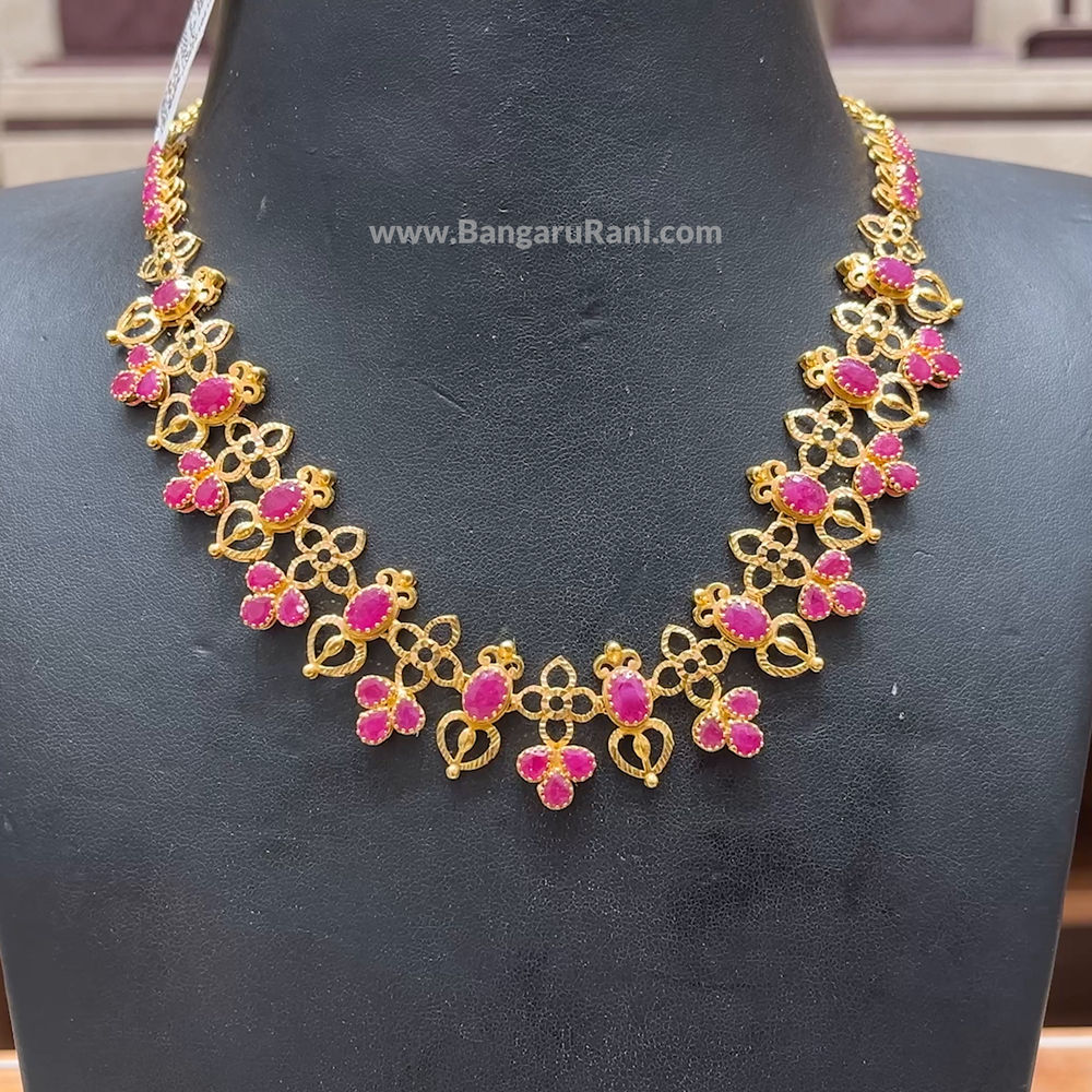 Chennai Shopping Mall 26.954gms NECKLACE 22K Yellow Gold