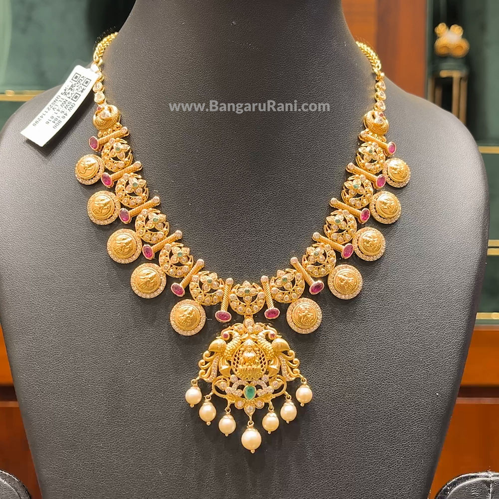 Chennai Shopping Mall 41.616gms NECKLACE 22K Yellow Gold