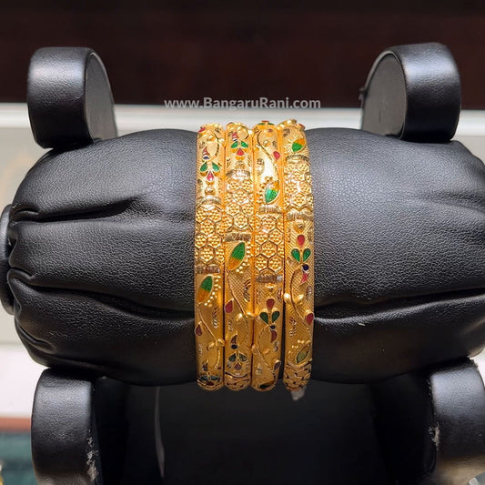 CMR 41.424gms BANGLES 22K Yellow Gold