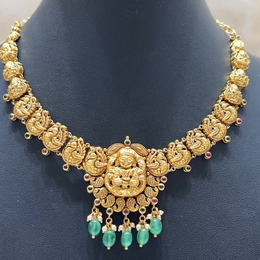 MUKUNDA JEWELLERS 15.59gms NECKLACE 22K Nakshi